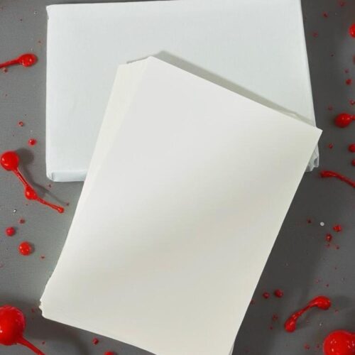 40 Adet 35×50 400 gr Amerikan Bristol Kağıt Karton