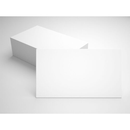 Boş Kartvizit Boy 50 Adet Kalın Not Kağıdı 8×5 cm
