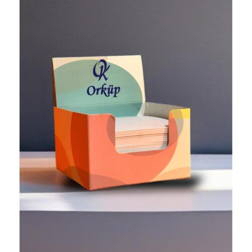 Orküp 8×8 1. Hamur 80gram 500’lü Bloknot Küp Blok Not Beyaz (0,22 KG)