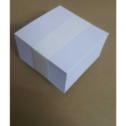 KAĞIT PASPAS 500’lü Küp Bloknot Sadece Iç Kağıdı 8*8 70gr Toplamda 500 Adettir (0,22 KG)