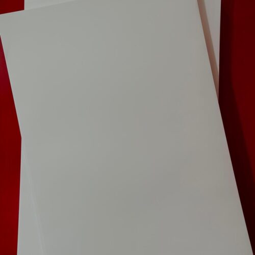 Baskısız Boş Oto Paspas Kağıdı Beyaz 25×35 50 Adet (0,53KG)