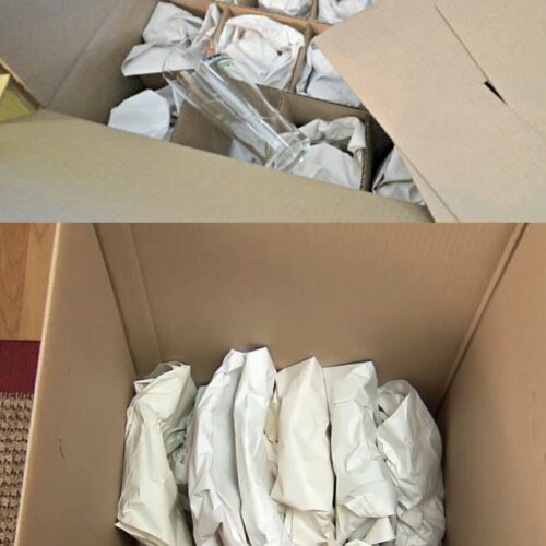 100 Adet 60×40 Tabak-bardak Eşya Sarma Koruma Taşıma Taşınma Paketleme Ambalaj Kağıdı