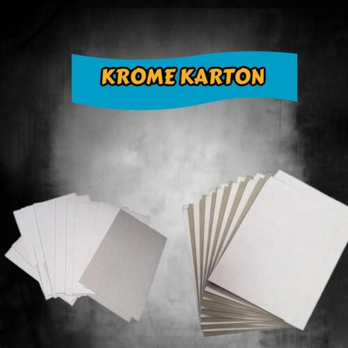 Krome Karton 25×35 Ebatında 260 gram 100 Adet (12,25 KG)