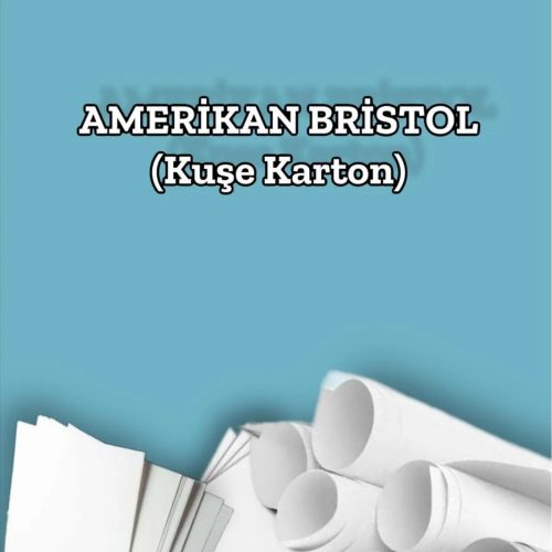 400 Gr. Amerikan Bristol Kağıt Karton 50×70 25 Adet (3,5 KG)