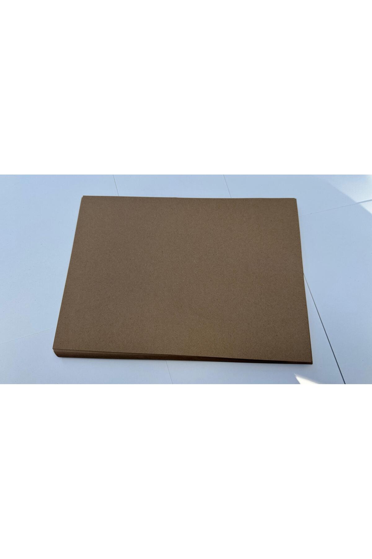 A4 Kraft Saman Kağıdı Paketleme Hobi Etiket Kağıdı 125 gram 50 Adet (0,389KG) - Görsel 3
