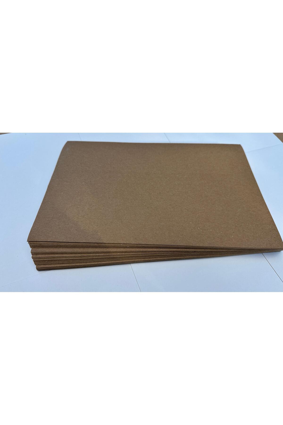 A4 Saman Kağıdı, A4 Kraft Saman Kağıdı 25 Adet 90 gram (0,1403325 KG) - Görsel 2