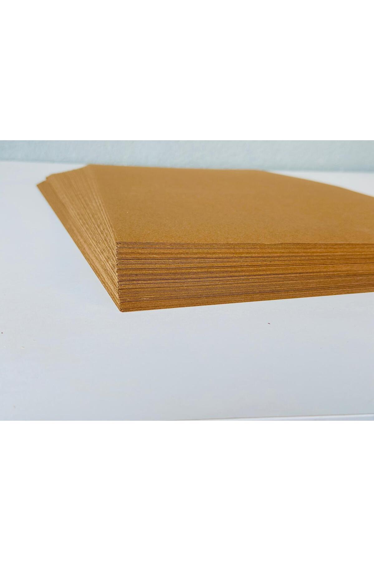 A4 Saman Kağıdı, A4 Kraft Saman Kağıdı 25 Adet 90 gram (0,1403325 KG) - Görsel 3