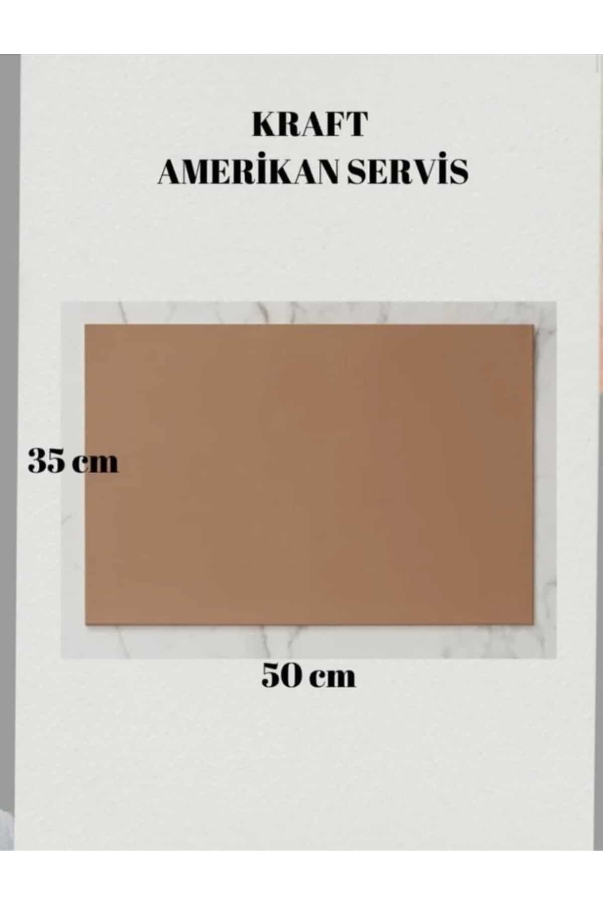 Amerikan Servis runner 50 Adet 35x50cm (1,18 KG) - Görsel 3