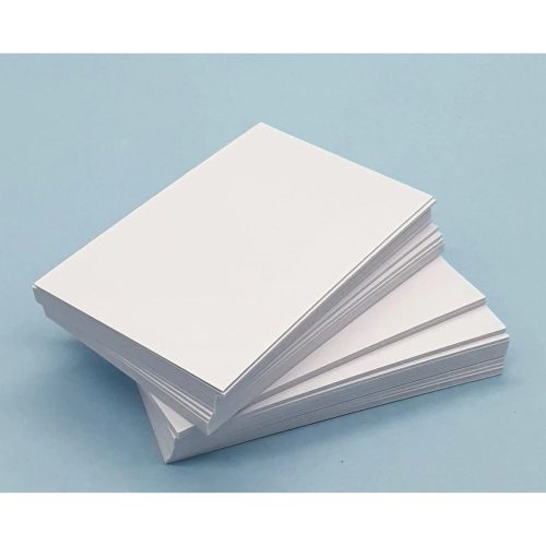 Beyaz Kartvizit Boş Baskısız Kalın Kart 5 X 8 Cm (100 ADET) (0,132 KG)