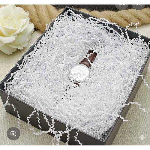Beyaz Kırpık Dolgu Kağıdı 50 Gr – Zigzag Kutu İçi Süsleme Kağıdı – Hediye Kutusu Dolgu Kağıdı