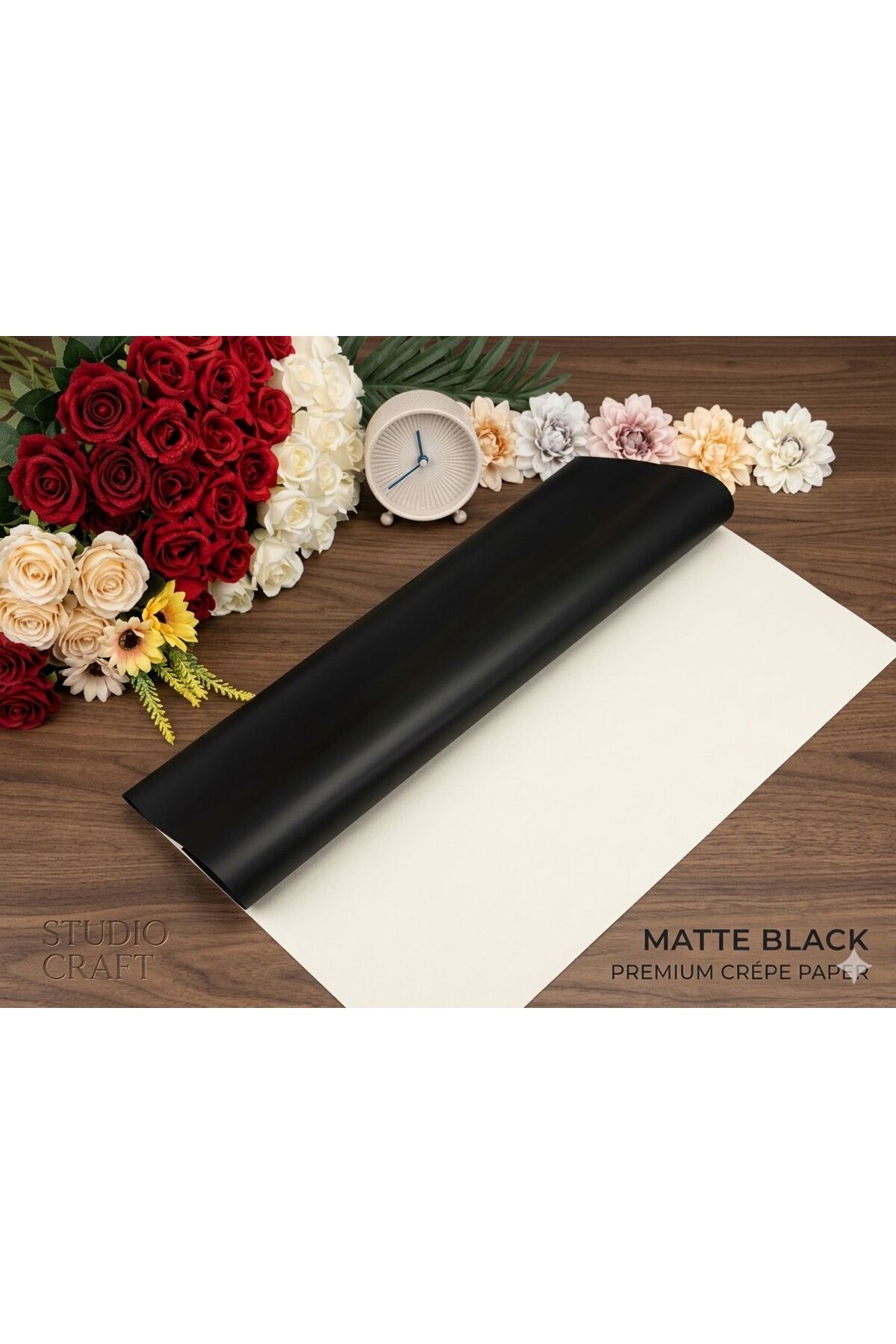 Buket, gül, aranjman, saksı çiçek ve özel tasarımlar için neme dayanıklı 20 Adetli set Çiçekçiler, butik tasarımcılar, organizasyon firmaları için şık tasarımlar için paketleme malzemesi. - Görsel 4