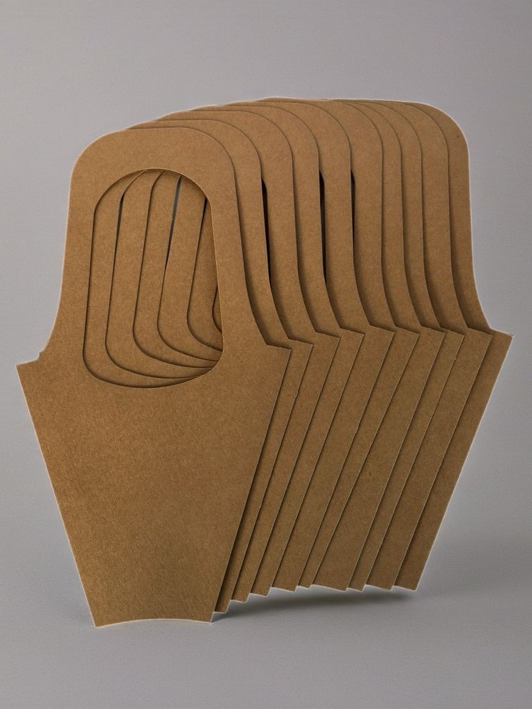 Buket Ve Saksı Çiçek Taşıma İçin Dayanıklı Kraft Çanta Şık Ve Pratik Taşıma Çantası 100 Adet