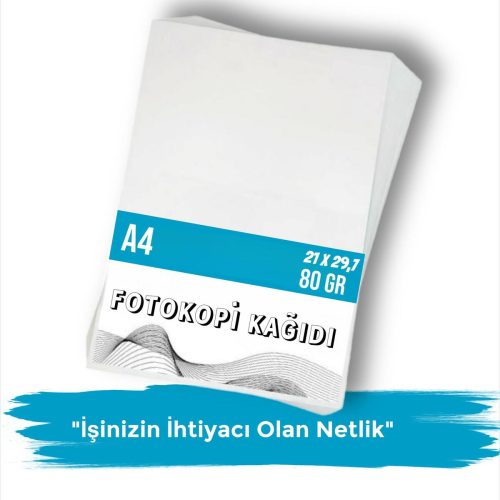 Fotokopi Kağıdı A4 80gr 50 Adet