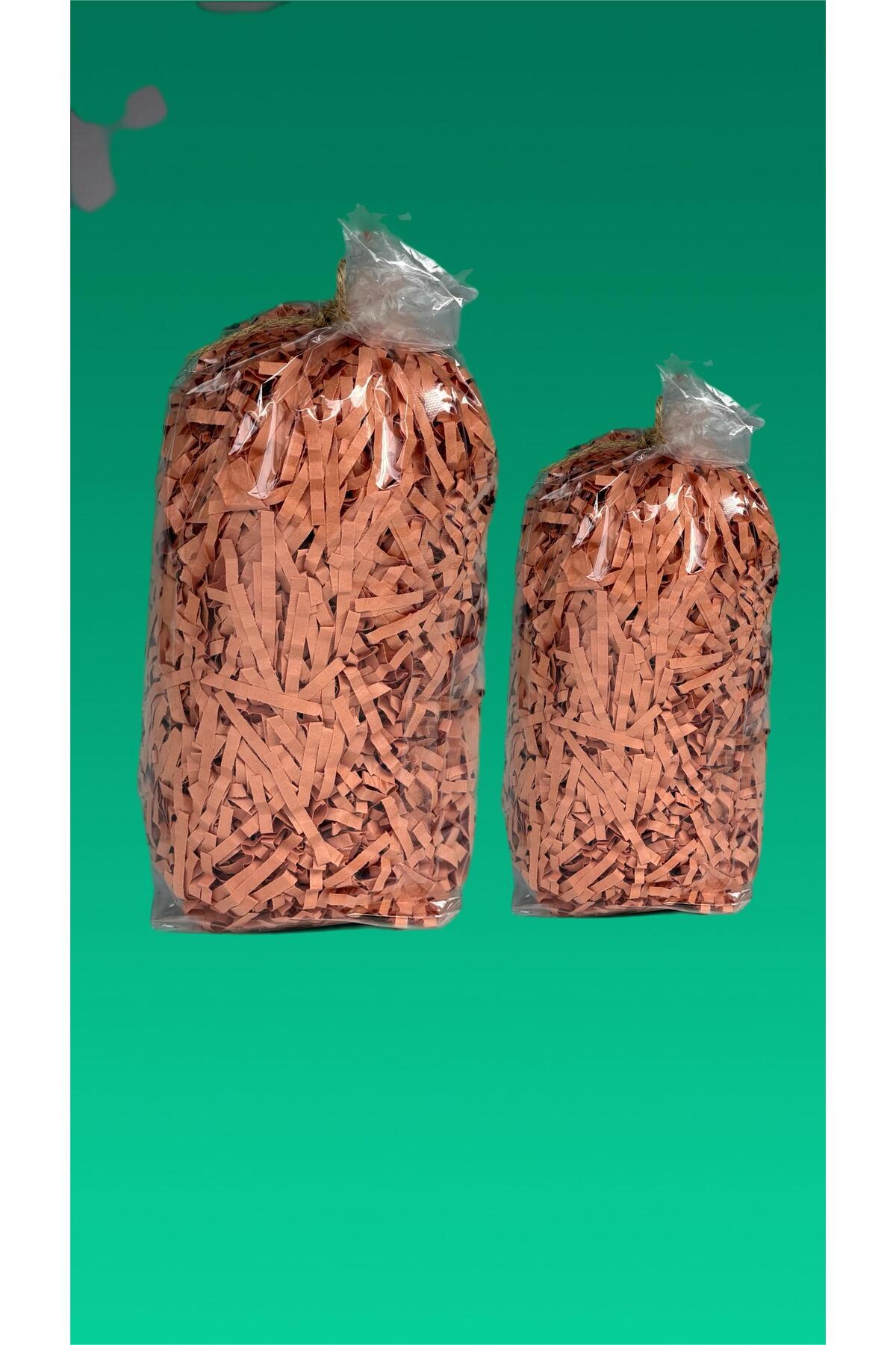 Gül Kurusu Z Zigzag Kırpık Kâğıt 50 gr – Hediye Kutu İçi Dolgu & Paketleme Süsleme - Görsel 3