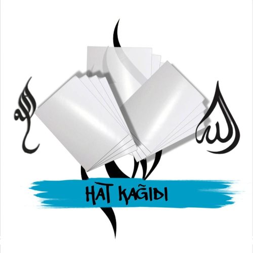 Hat Kâğıdı A4 25’li – Meşk Yazı Kâğıdı – Kaligrafi & Hat Sanatı İçin Özel Set
