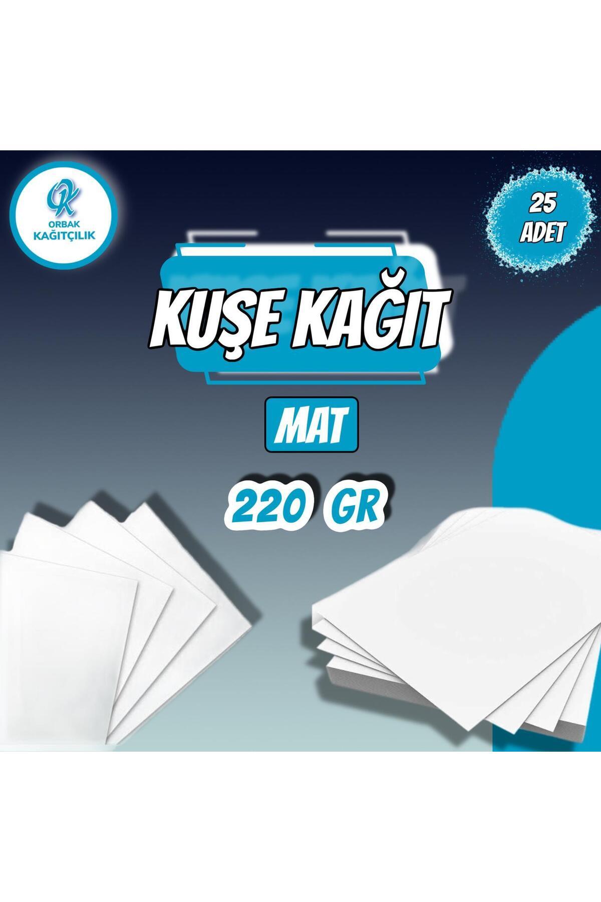 Kaliteli A4 Mat Kuşe Kağıdı Dijital Baskı,sertifika Ve Fotoğraf Kağıdı 220gr 25 Adet (0,34 KG) - Görsel 3