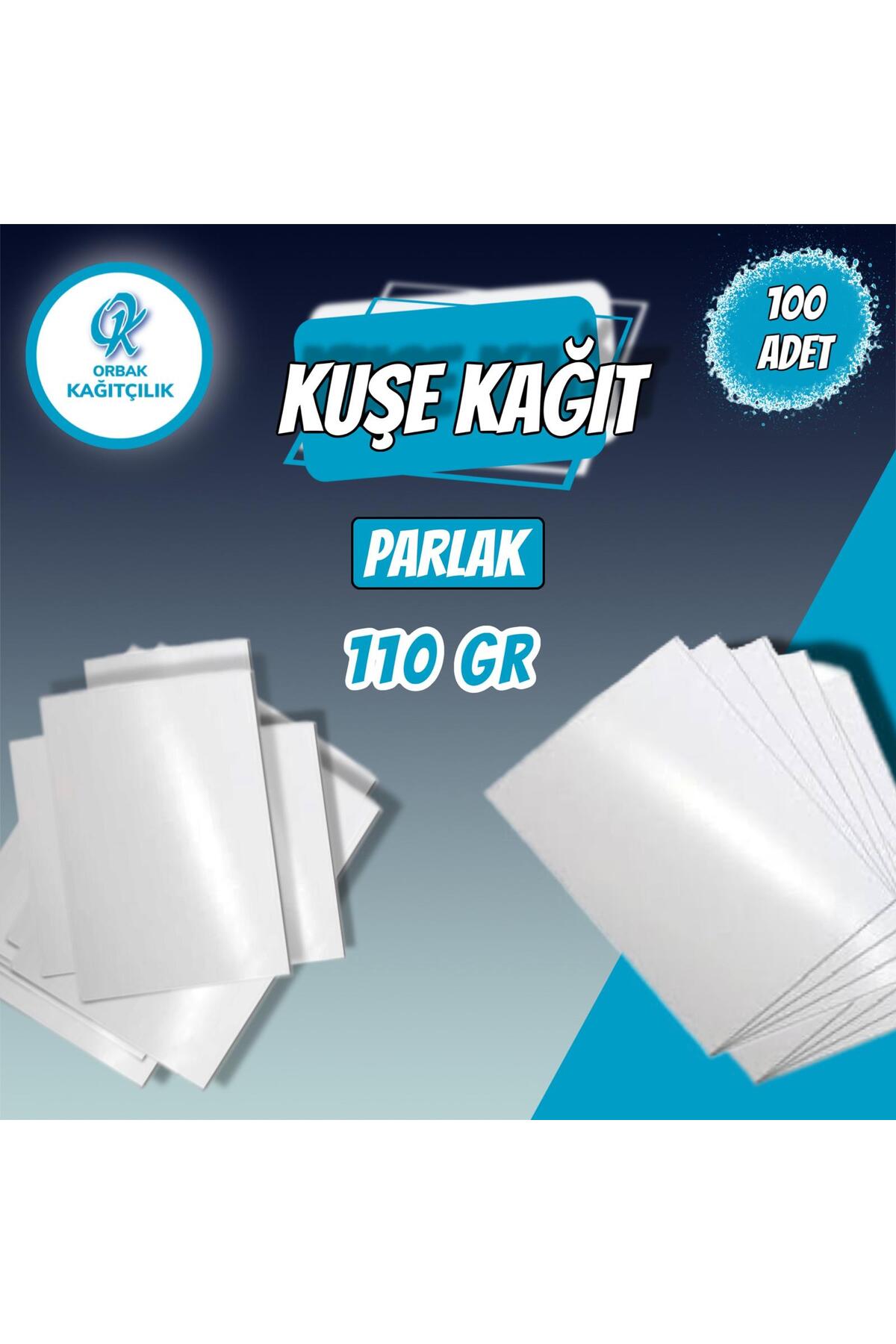 Kaliteli A4 Parlak Kuşe Kağıdı Dijital Baskı,sertifika Ve Fotoğraf Kağıdı 110gr 100 Adet (0,68 KG)