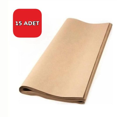 Kraft Kağıt 50×70 cm 90gr 15 Adet Ambalaj, Paketleme, Hediye ve Çeyiz Sarma, Taşıma, Taşınma