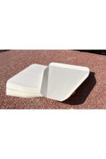 Pizza Dilim Kutusu 20x17x4 cm – Beyaz Yağ Geçirmez Karton – 50’li Paket | Pastane & Cafe İçin - Görsel 2