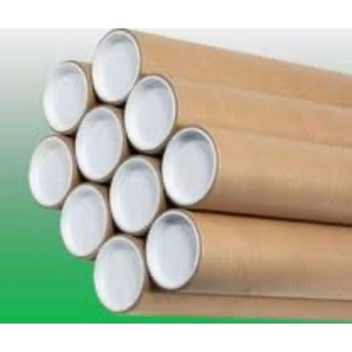 Postüp Kapaklı Silindir Kutu – 5 x 36 cm Karton Rulo Tüp | Poster, Afiş, Harita Kutusu 1 adet
