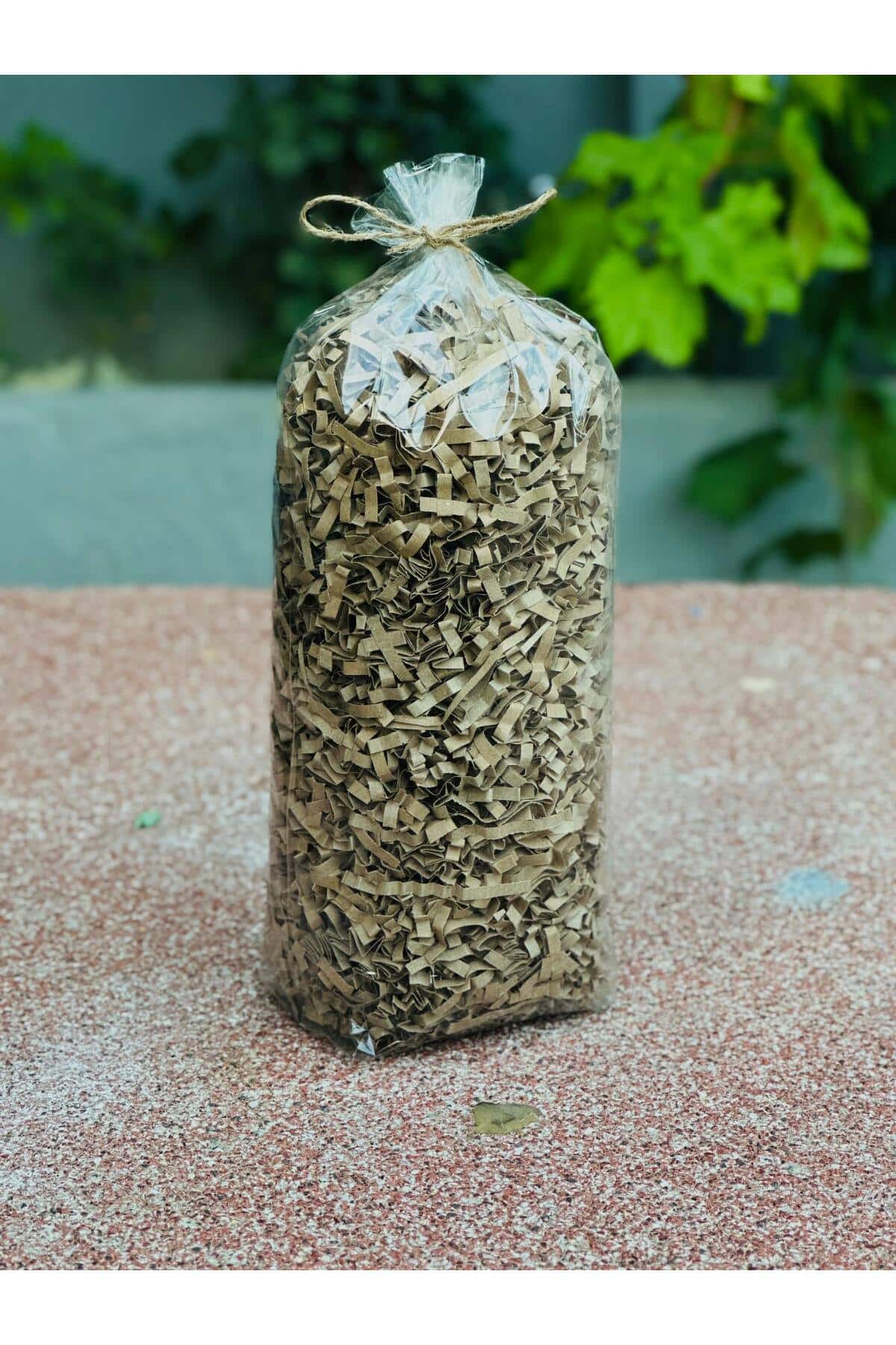 kahverengi kraft 100 Gr kırpık kağıt, Z Zigzag, Süs hediye kutu dolgu kağıt Kırpık Kutu İçi Süsleme - Görsel 6